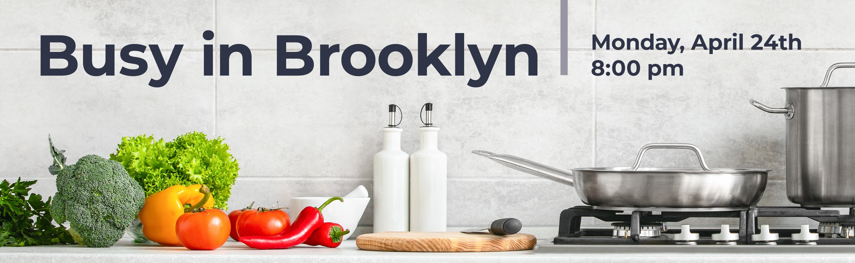 Cooking Demo and Q&A with Busy In Brooklyn