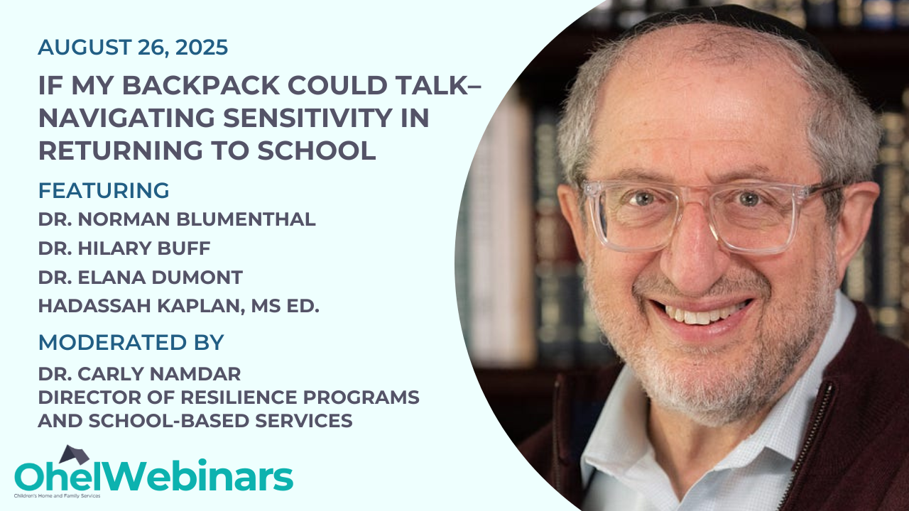 If My Backpack Could Talk: Navigating Sensitivity in Returning to School